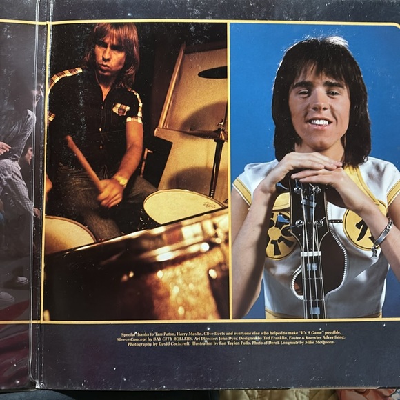 Record | Bay City Rollers | It’s A Game | Large Plastic Sleeve | Well Kept Art - Picture 3 of 10